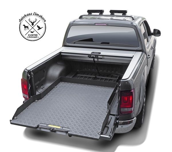 Ausziehbare Alu-Ladeboden Pickup - uni